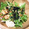 akino26's cooksnap of when they made キムチ・豆腐・水菜のもりもりサラダ！.