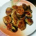 ゆうゆう3はい's cooksnap of when they made ひき肉のなすはさみ焼き.