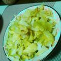 けんけんち's cooksnap of when they made ポン酢で！温キャベツの梅鰹節和え！.
