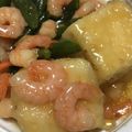 ルナＰボール's cooksnap of when they made エビあんかけ揚げ出し豆腐.