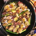 クックPEAQMF☆'s cooksnap of when they made ホタルイカとアサリの春のアヒージョ.