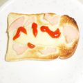 白いぐれーぷ's cooksnap of when they made のせるだけ！チーズトースト.