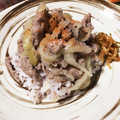 satomi85's cooksnap of when they made «冷凍保存» 牛丼用.