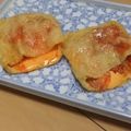 きらり流れ星's cooksnap of when they made 油揚げのキムチーズ焼き♡.