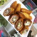 ばうちゃんlav's cooksnap of when they made 簡単！梅しそチーズのくるくる肉巻きフライ.