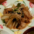 かおり85's cooksnap of when they made 簡単！豚肉とナスと玉ねぎの炒め物生姜焼風.