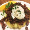 ミカロ's cooksnap of when they made たけのこ入りドライカレー★温泉たまご.