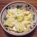 みかん成人's cooksnap of when they made オリーブオイル掛け病みつきキャベツ.