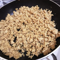 ゆーかか's cooksnap of when they made 便利な冷凍保存♪簡単 鶏そぼろ.
