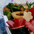 キャシーキャサリン's cooksnap of when they made 焼肉のタレで♪ちくわとピーマンの炒め物.