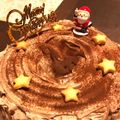 えびすかえら's cooksnap of when they made チョコシフォンのブッシュドノエル♪.
