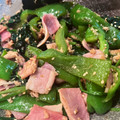 まゆ710☆'s cooksnap of when they made ほうれん草とピーマンのシーチキン炒め.