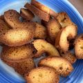 毎日みそ汁's cooksnap of when they made 残ったパウンドケーキでラスク.