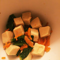 ＊抹茶好き＊'s cooksnap of when they made 高野豆腐とシメジと小松菜の煮浸し.