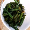 ちぃちゃんの新米ママ's cooksnap of when they made 白だしで簡単！インゲンのにんにく炒め.