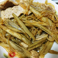 ゆかちん☆De's cooksnap of when they made ゴボウと白滝と豚肉の炒め煮.