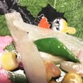 wnemu801's cooksnap of when they made きぬさやとごぼうのサラダ.