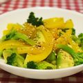 Bunnirella's cooksnap of when they made アボカドと野菜たっぷりサラダ.