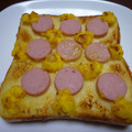 ノチアチ's cooksnap of when they made おさかなのソーセージトースト.