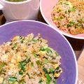 Cook★Robin's cooksnap of when they made かぶの葉っぱでガーリック炒飯.