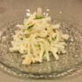tetopommy's cooksnap of when they made 大根とほたてのサラダ.