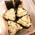 ☆はあ☆'s cooksnap of when they made 海苔に秘密△かわいい連続三角チビおにぎり.