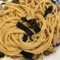 あやめﾁｬﾝ's cooksnap of when they made 和風ガーリックバターパスタ♡納豆のせ.