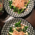 liarra's cooksnap of when they made のらぼう菜（野良坊菜）のだし醤油マヨ.