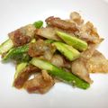 はるこ⁂'s cooksnap of when they made 豚肉とアスパラの甘みそ炒め♪.
