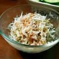 cocoりえ's cooksnap of when they made ✿しらす干しのおかか和え✿.