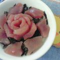 雪ぴよ's cooksnap of when they made 薔薇で鮮やか☆鉄火丼.