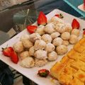 Lukieluu's cooksnap of when they made ココナッツオイルでブールドネージュ☆.
