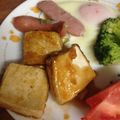 クックZ8J4H4☆'s cooksnap of when they made 揚げ豆腐の照り焼き.