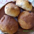 spitze's cooksnap of when they made ホシノ天然酵母でヨーグルトレーズンパン.