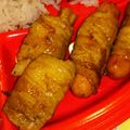 ☆さちべ☆'s cooksnap of when they made 肉巻き蓮根の甘辛炒め.