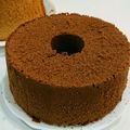 ななお♪♪♪'s cooksnap of when they made チョコレートシフォンケーキ.