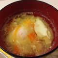 ゆいまーるん's cooksnap of when they made もやしとキャベツ✿卵のお味噌汁☆.