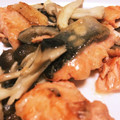 heroine's cooksnap of when they made きのこと鮭のバターしょうゆ炒め.
