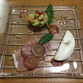 ルーころママ's cooksnap of when they made 簡単キレイ♡カブと巨峰の生ハムマリネ.