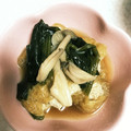 mei710's cooksnap of when they made 小松菜と油揚げの煮浸し.