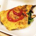 しちみママ's cooksnap of when they made キノコソテーで☆ふわふわチーズオムレツ.