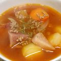never710's cooksnap of when they made ☆ロシアの家庭料理　ボルシチ☆.