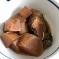 ぽてとＬＬ's cooksnap of when they made ☆定番和食☆しっかり味のブリ大根♪.