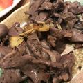 子ぶたﾁｬﾝ's cooksnap of when they made 厚切り！俺流の豚ハツのペッパーステーキ風.