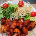 ｷｬﾊﾞﾘｴ女's cooksnap of when they made 簡単ヤンニョムチキン☆韓国料理☆.