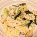 canondancer's cooksnap of when they made 豆腐とズッキーニの味噌焼きチーズ.