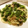しみべん's cooksnap of when they made レンジで！菜の花のペペロンチーノ.