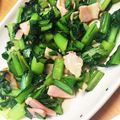 ぷりんごー's cooksnap of when they made 超簡単☆小松菜とベーコンの炒め物.