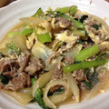 yagi319's cooksnap of when they made 牛肉と青菜の卵とじ.