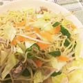 peanut32m's cooksnap of when they made 野菜塩焼きそば♪.